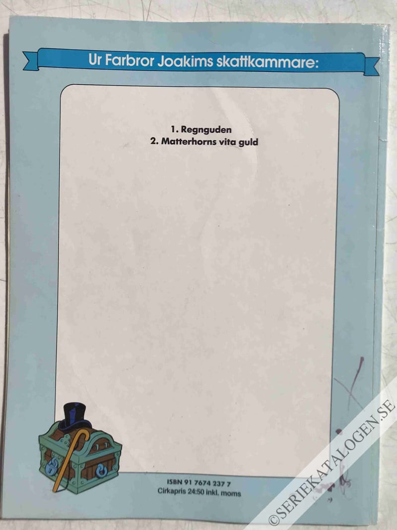 Baksida på Matterhorns vita guld (1984)