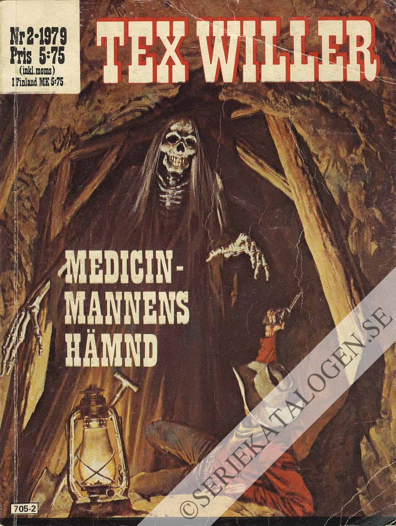 Framsida på Tex Willer #2 (1979)