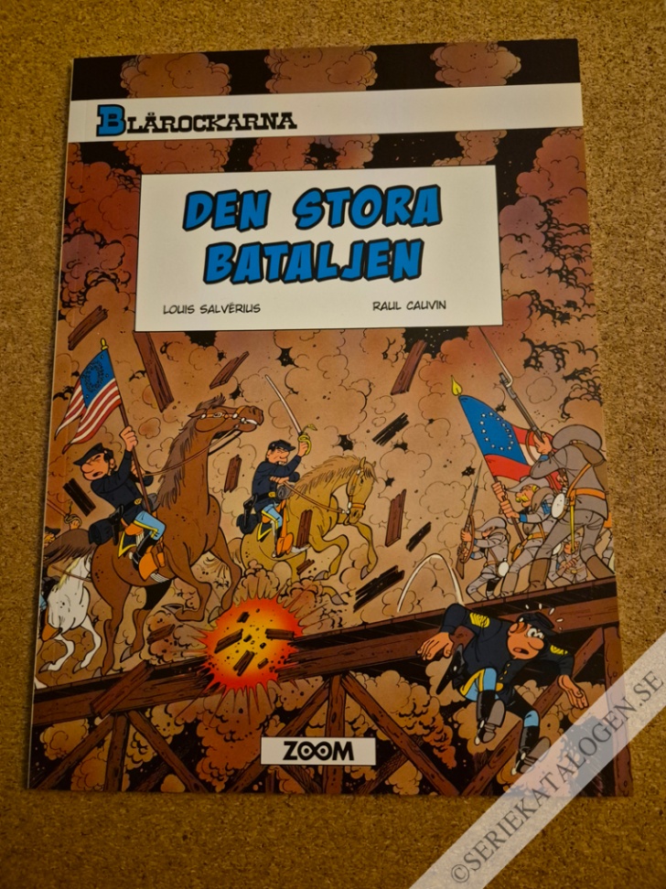 Framsida på Blårockarna Den stora bataljen (2019)