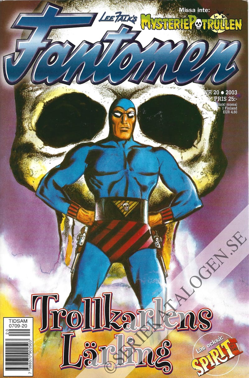 Framsida på Fantomen #20 (2003)