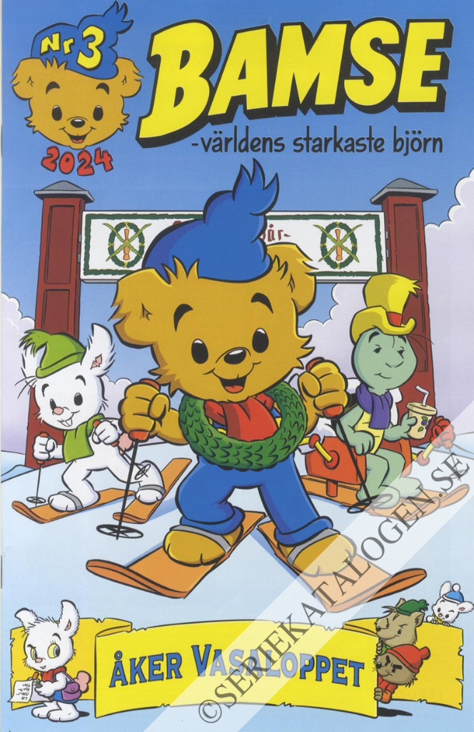 Framsida på Bamse #3 (2024)