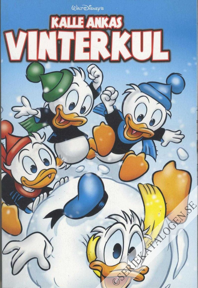 Framsida på Ankeborgs samlarpocket Kalle Ankas vinterkul (2019)