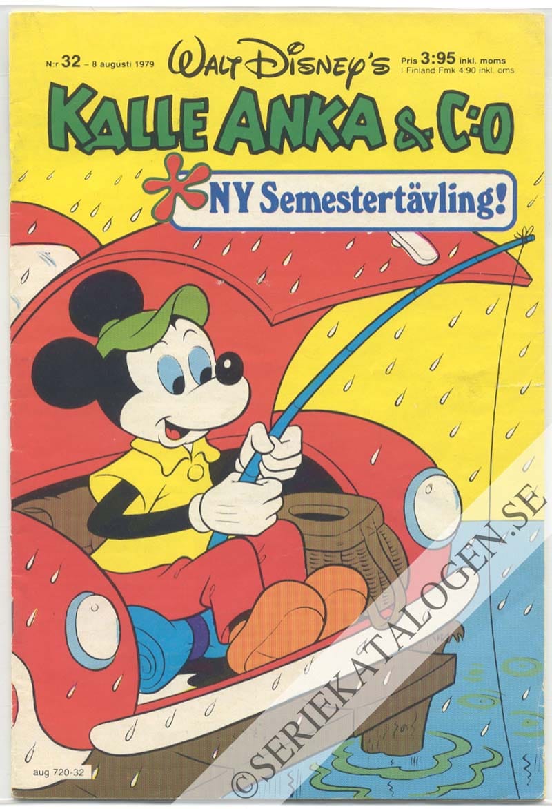 Framsida på Kalle Anka & C:o #32 (1979)