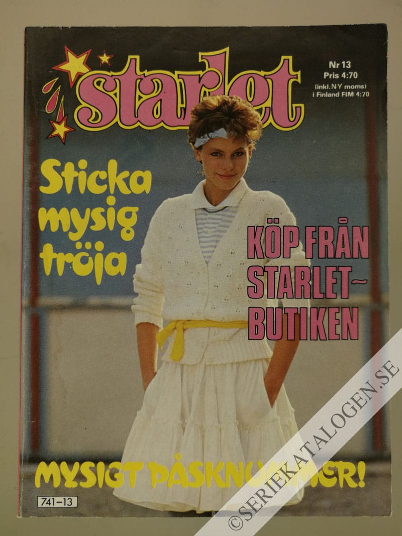 Framsida på Starlet #13 (1983)