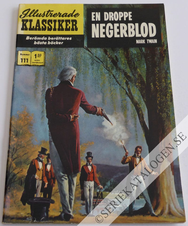 Framsida på En droppe negerblod (1968)