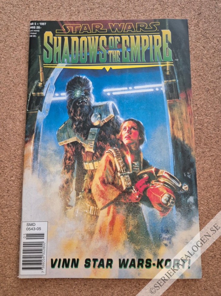 Framsida på Shadows of the Empire (1997)