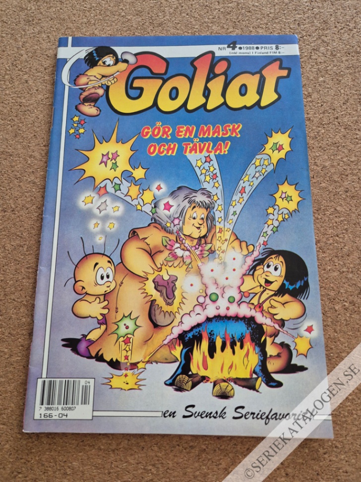 Framsida på Goliat #4 (1988)