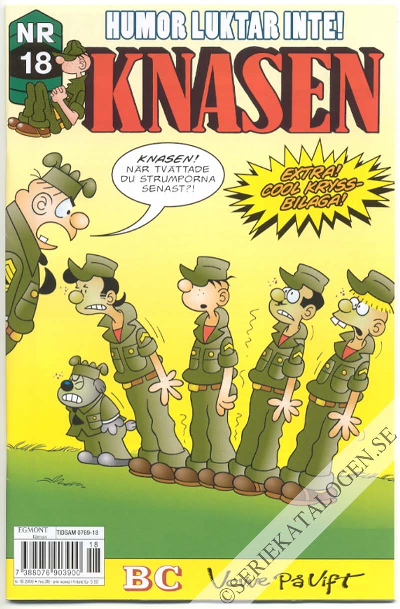 Framsida på Knasen #18 (2009)