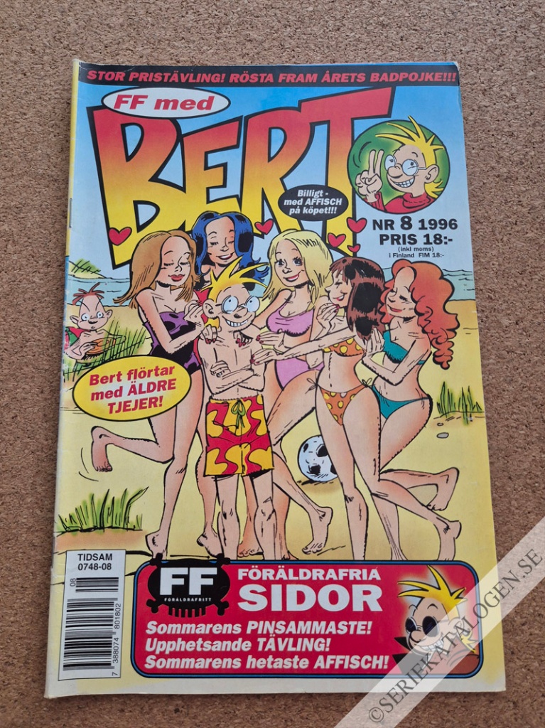 Framsida på FF med Bert #8 (1996)