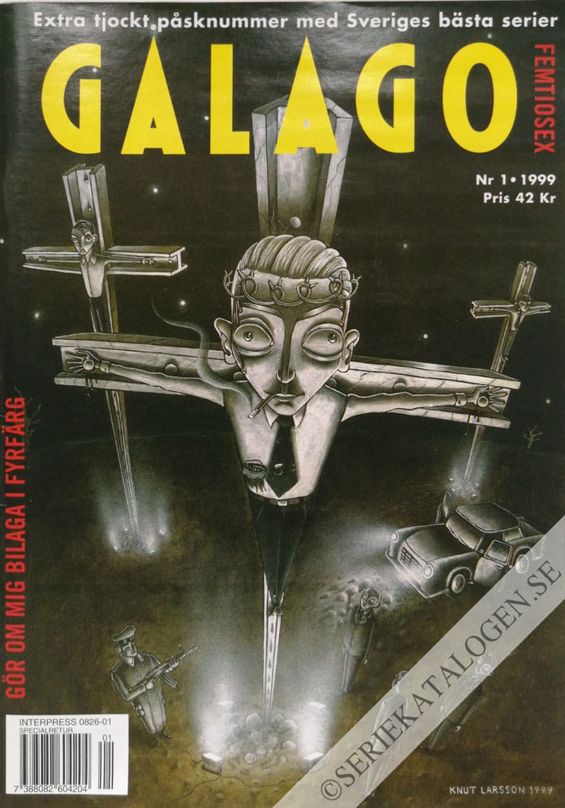 Framsida på Galago #1 (1999)