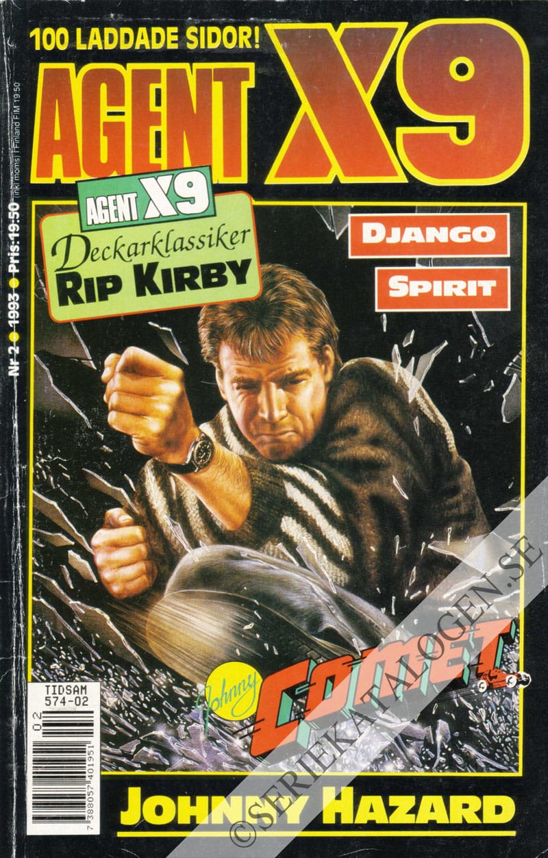Framsida på Agent X9 #2 (1993)