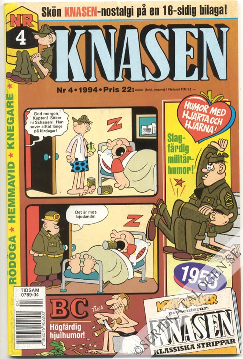 Framsida på Knasen #4 (1994)