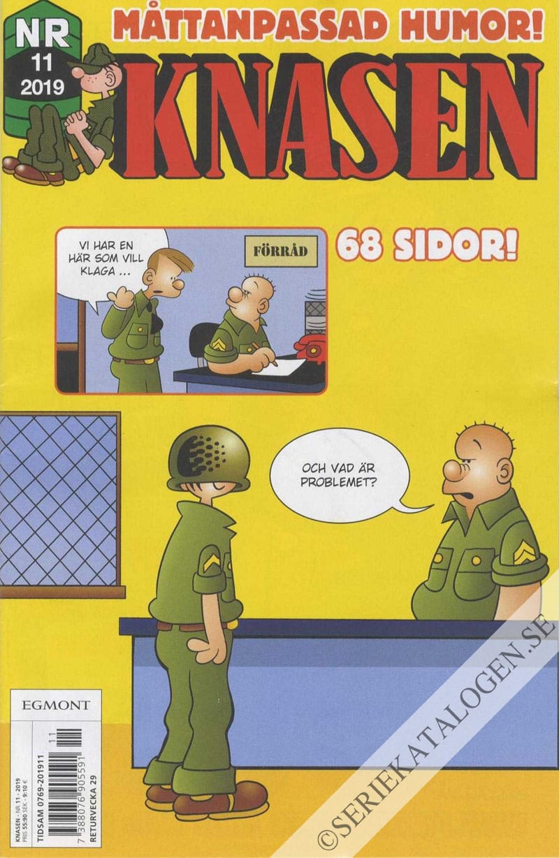 Framsida på Knasen #11 (2019)