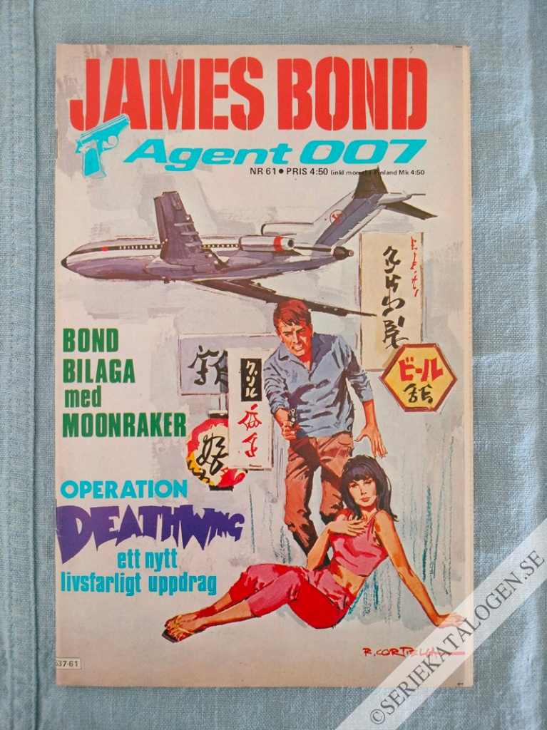 Framsida på James Bond agent 007 #61 (1979)