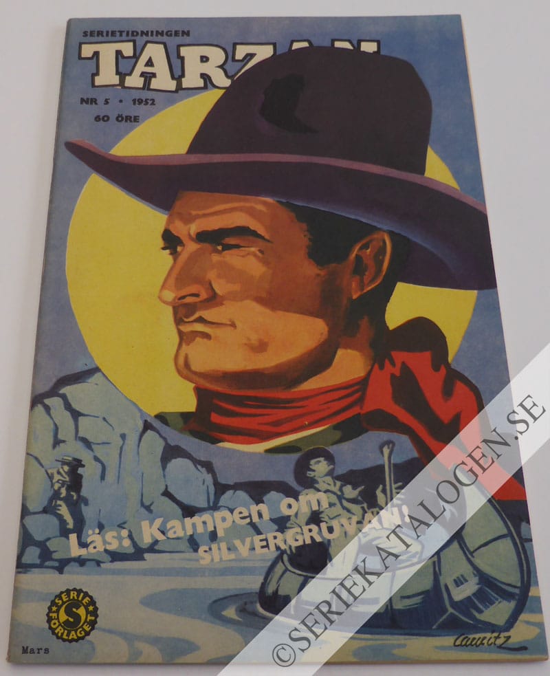 Framsida på Tarzan #5 (1952)