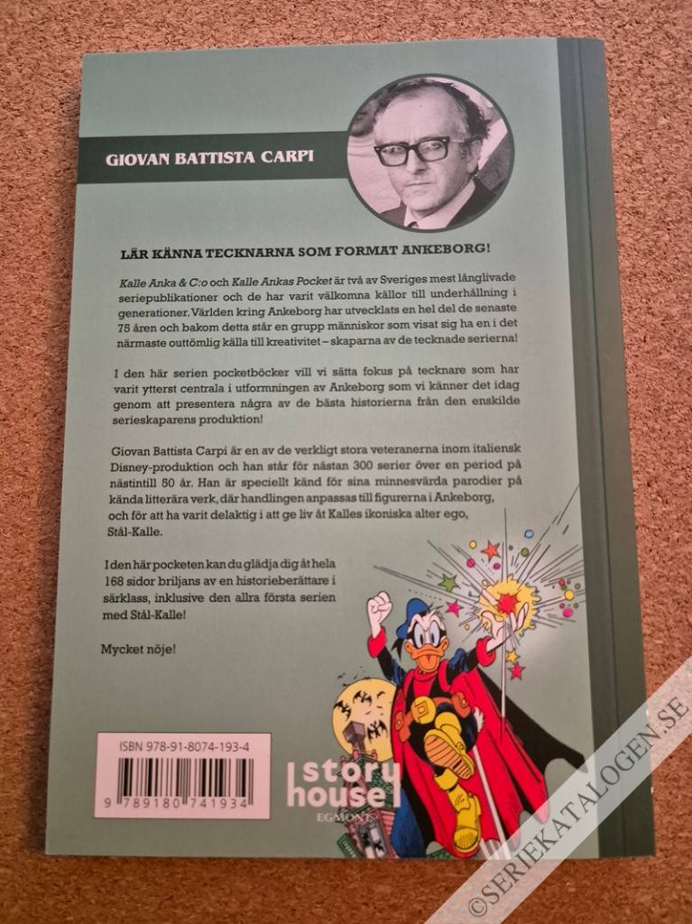 Baksida på Giovan Battista Carpi (2024)