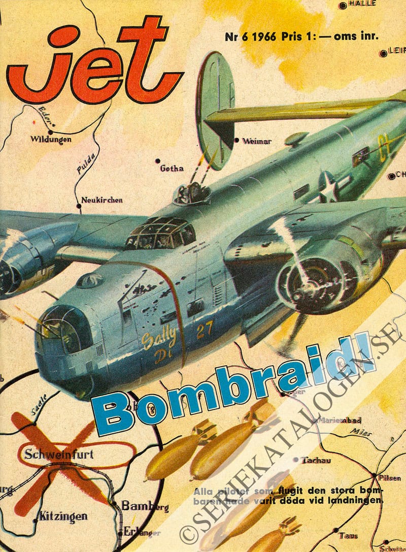 Framsida på Jet Bombraid (1966)