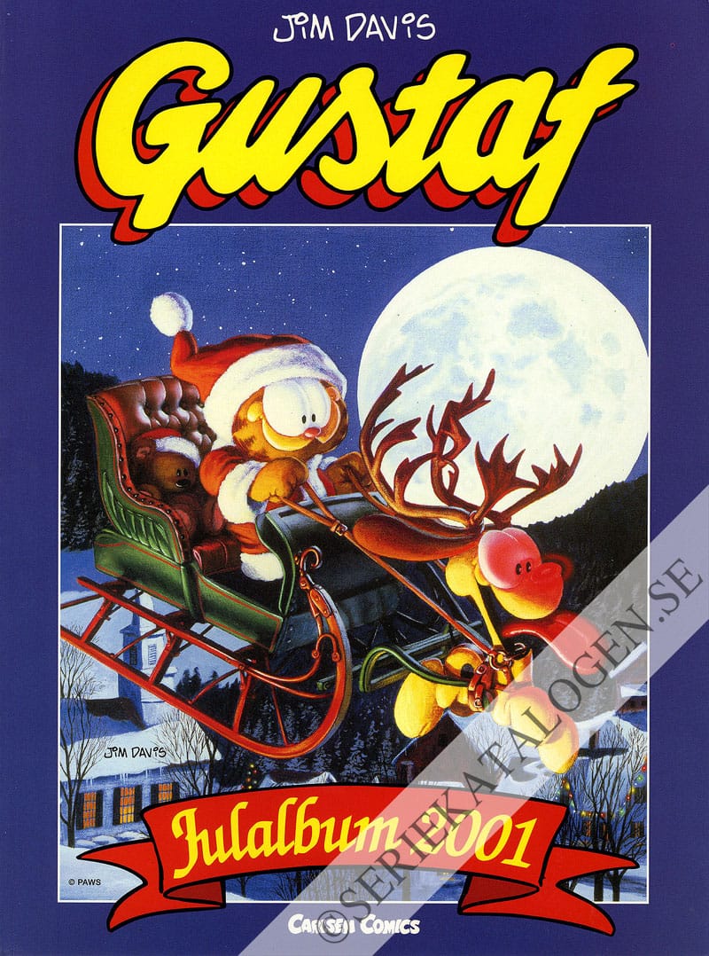 Framsida på Gustafs julalbum Julalbum 2001 (2001)