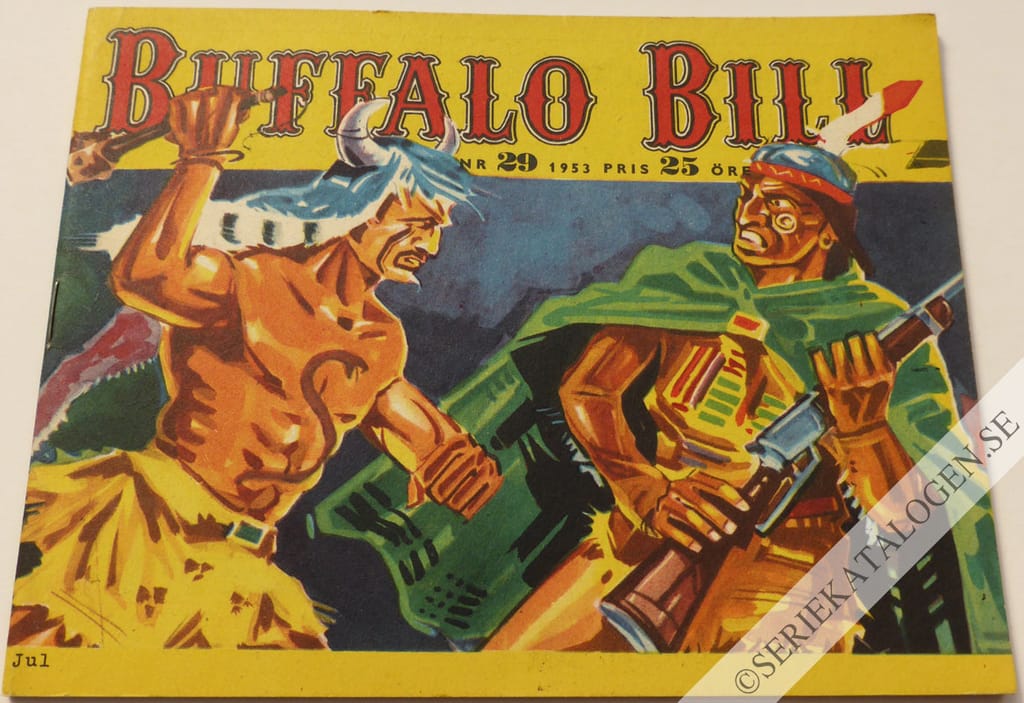 Framsida på Buffalo Bill #29 (1953)