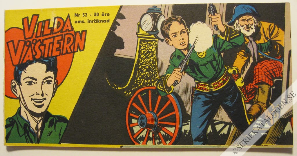 Framsida på Vilda Västern #52 (1960)