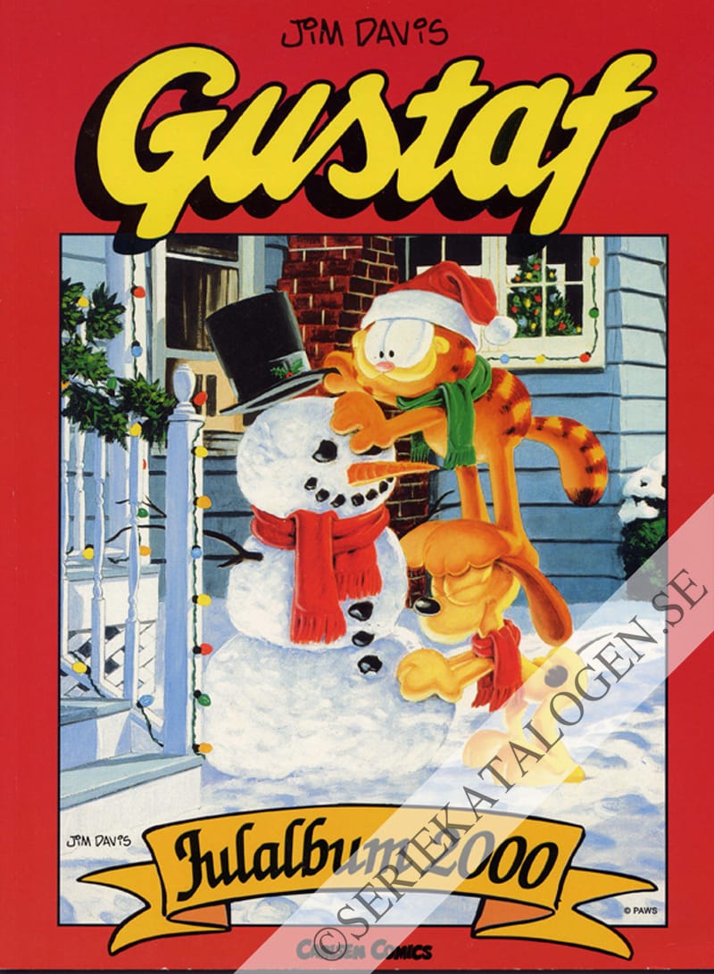 Framsida på Gustafs julalbum Julalbum 2000 (2000)
