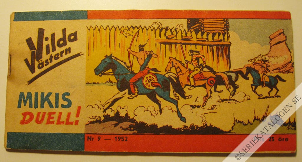 Framsida på Vilda Västern #9 (1952)
