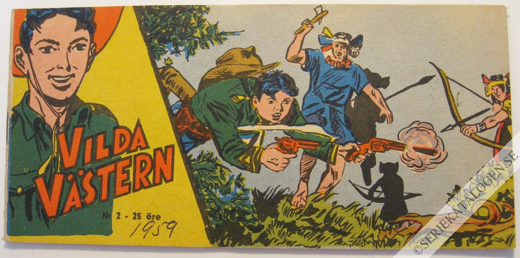 Framsida på Vilda Västern #2 (1959)