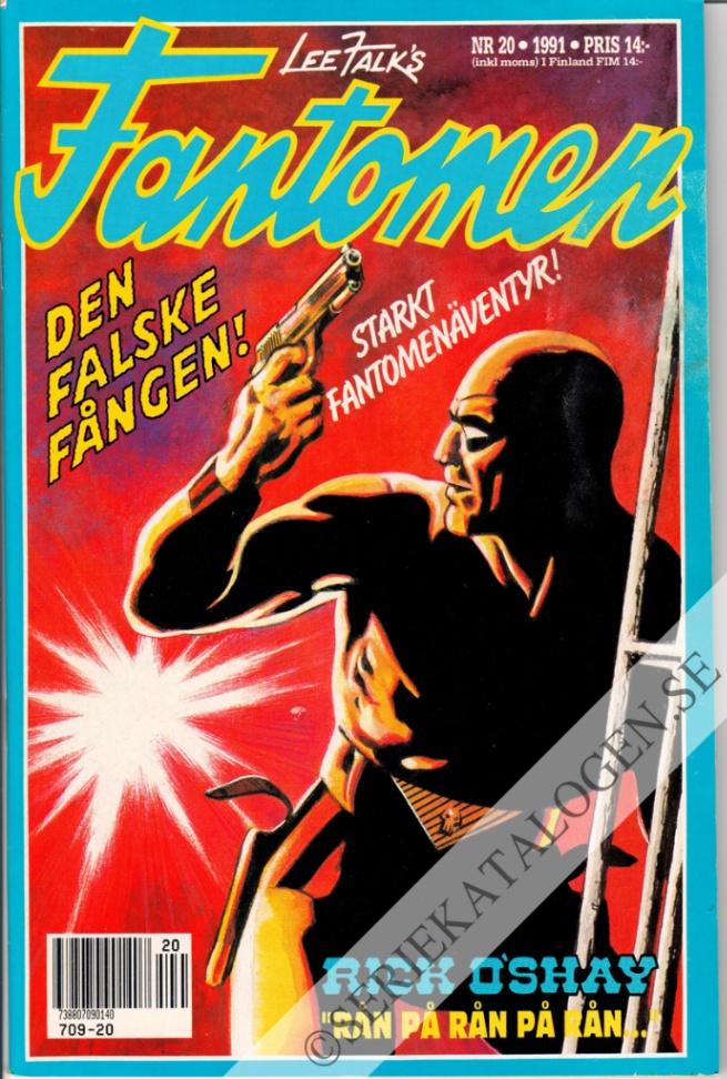 Framsida på Fantomen #20 (1991)