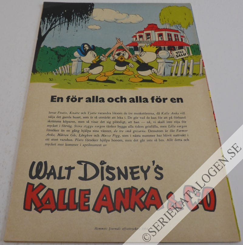 Baksida på Lille Hiawatha (1954)
