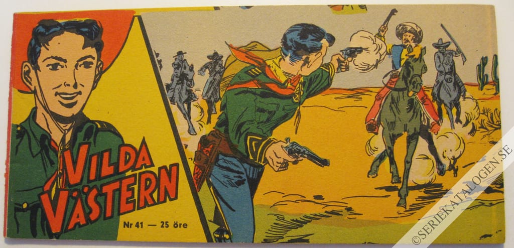 Framsida på Vilda Västern #41 (1958)