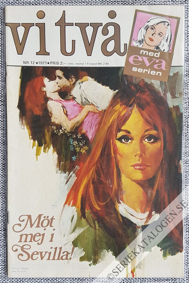 Framsida på Vi två #12 (1971)