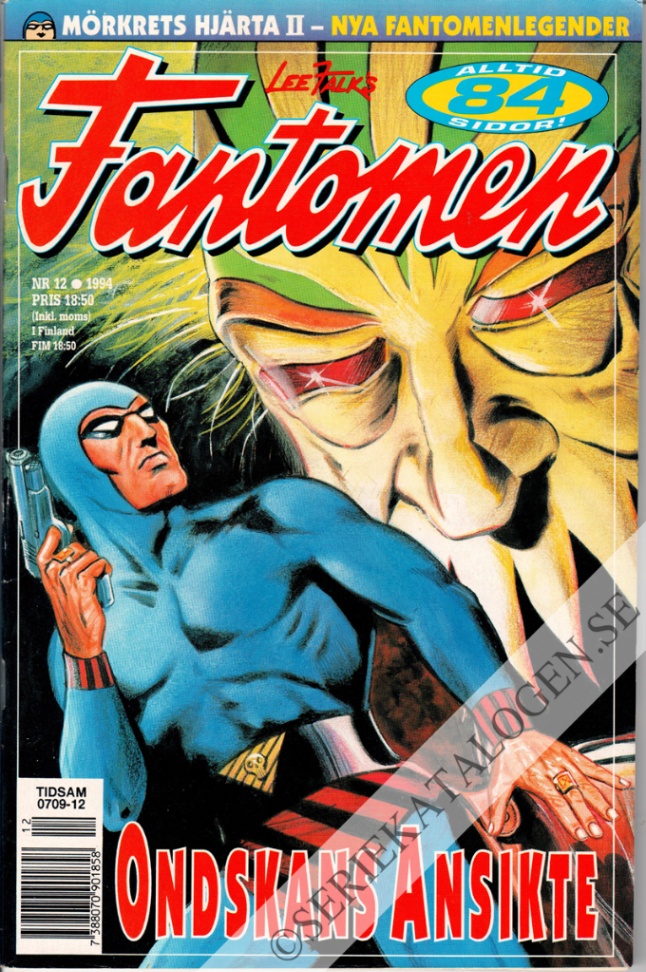 Framsida på Fantomen #12 (1994)