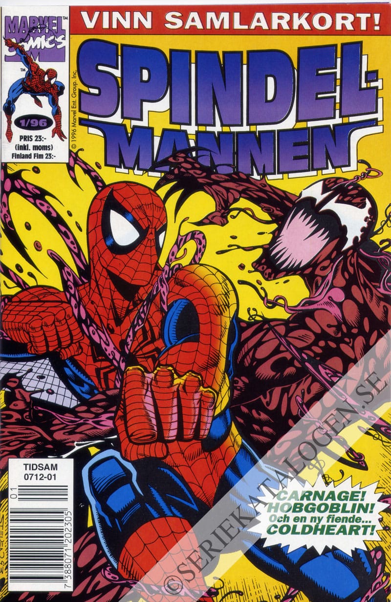Framsida på Spindelmannen #1 (1996)