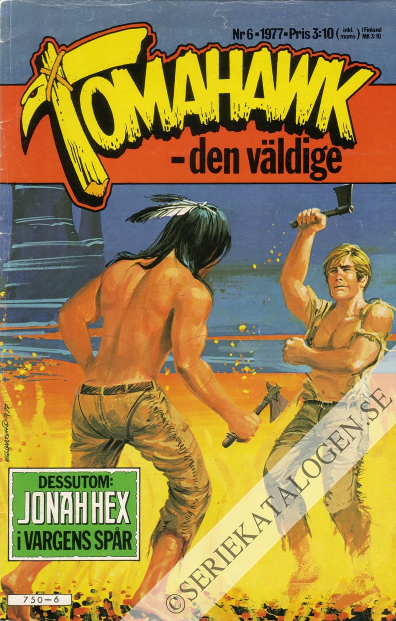 Framsida på Tomahawk #6 (1977)
