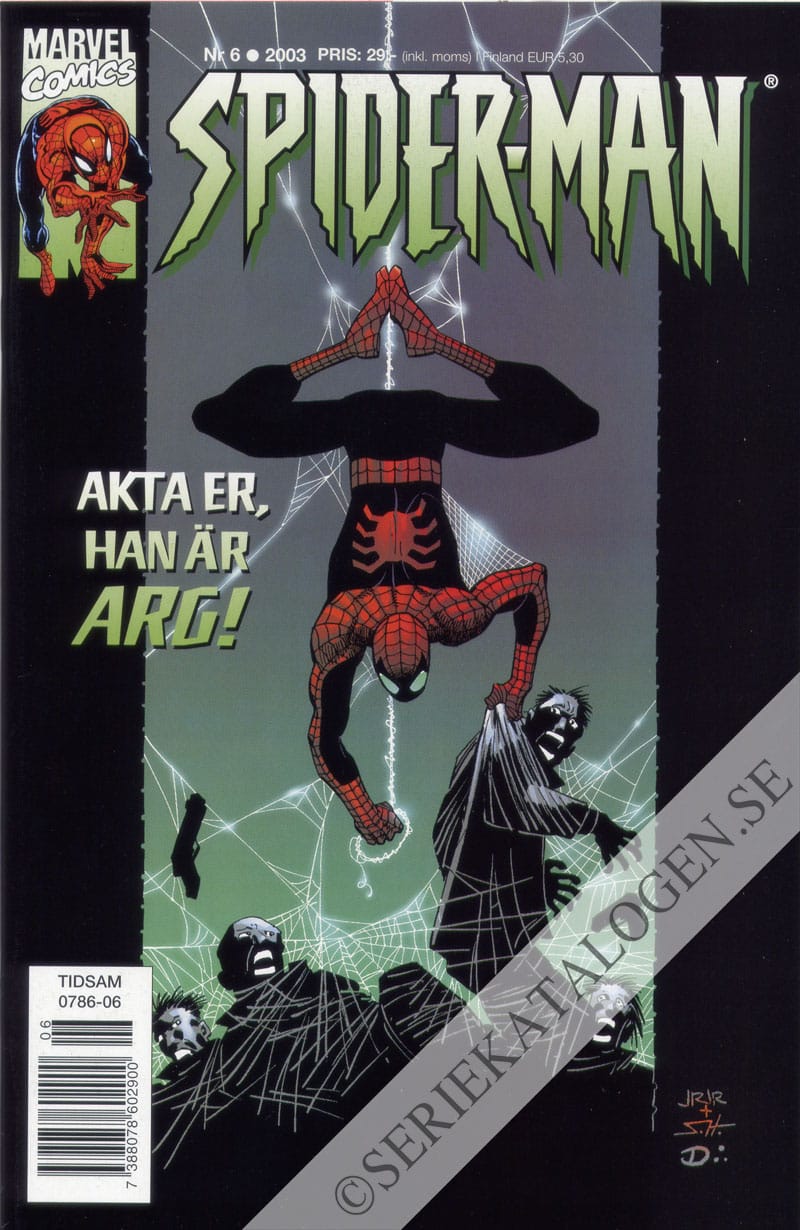 Framsida på Spider-Man #6 (2003)