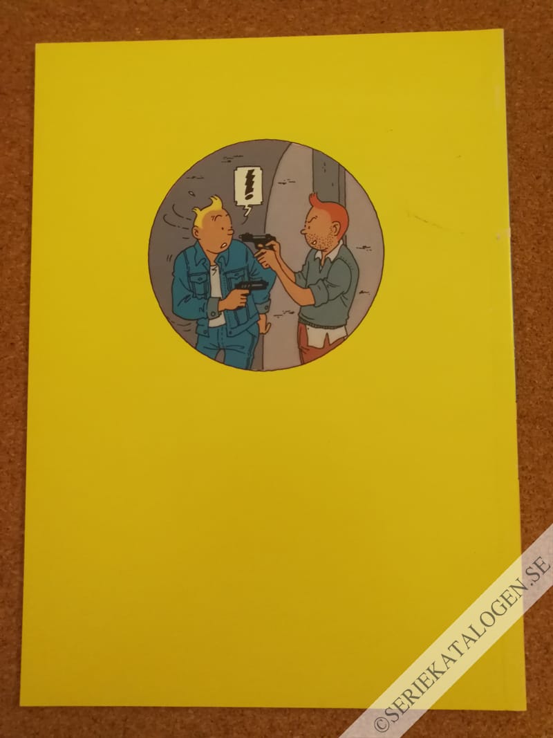 Baksida på Tintin i Paris (1991)