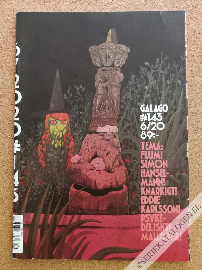 Framsida på Galago #6 (2020)