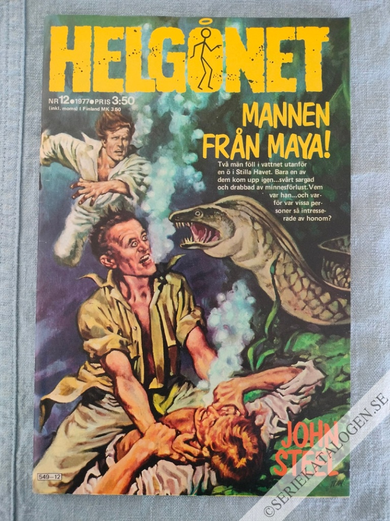 Framsida på Helgonet #12 (1977)