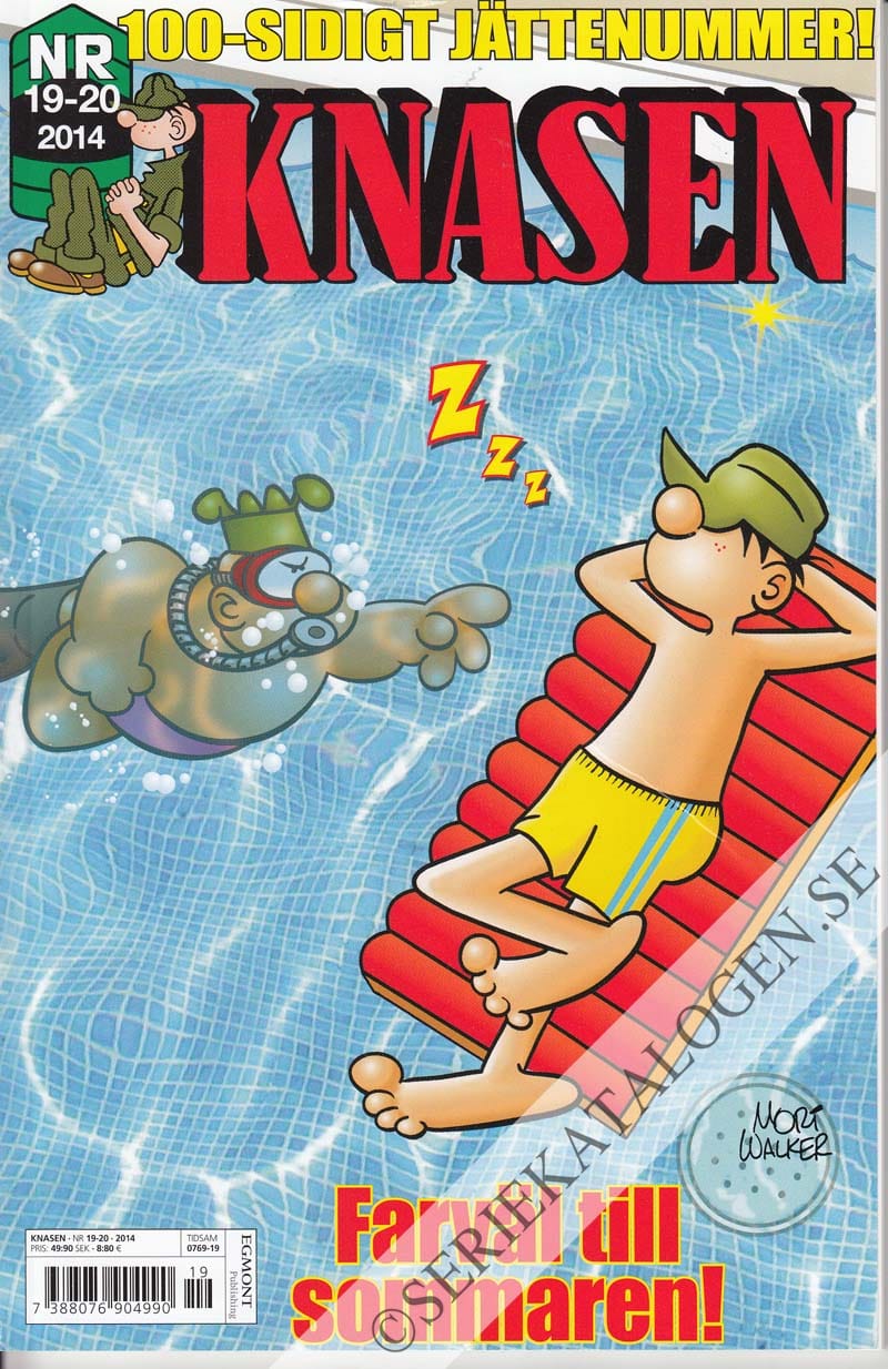 Framsida på Knasen #19-20 (2014)