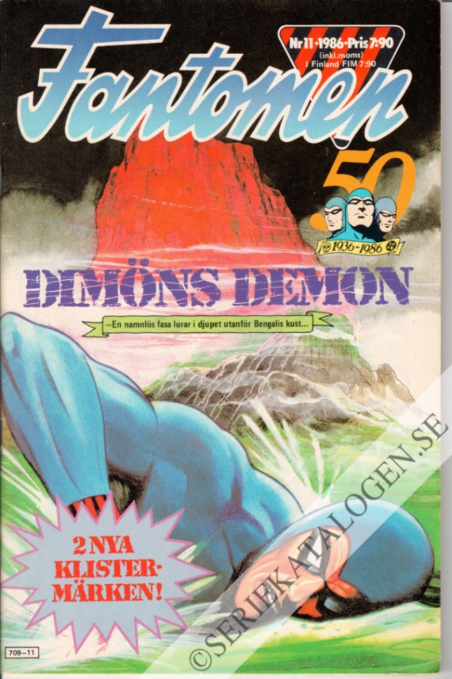 Framsida på Fantomen #11 (1986)