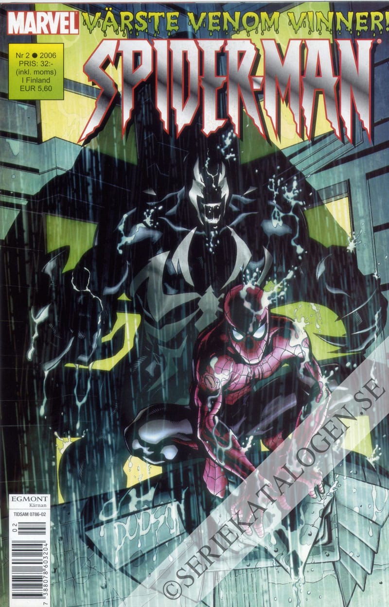 Framsida på Spider-Man #2 (2006)