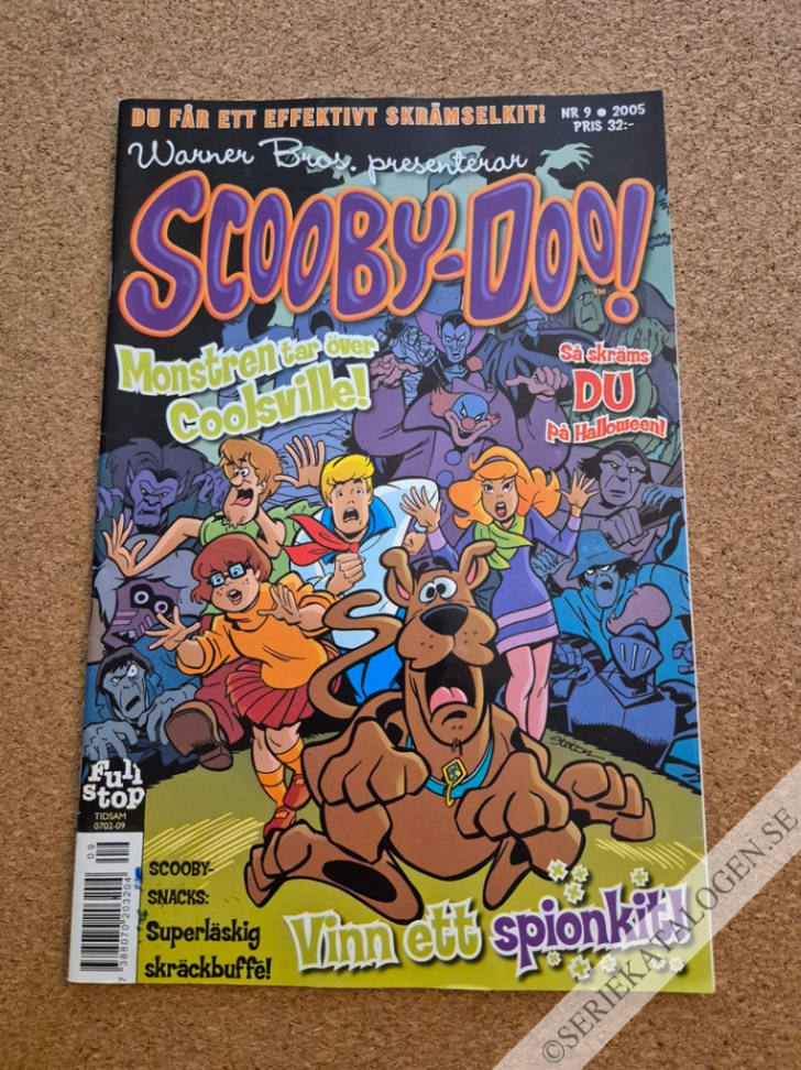 Framsida på Scooby-Doo! #9 (2005)