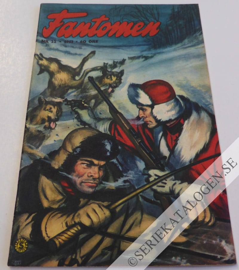 Framsida på Fantomen #22 (1953)