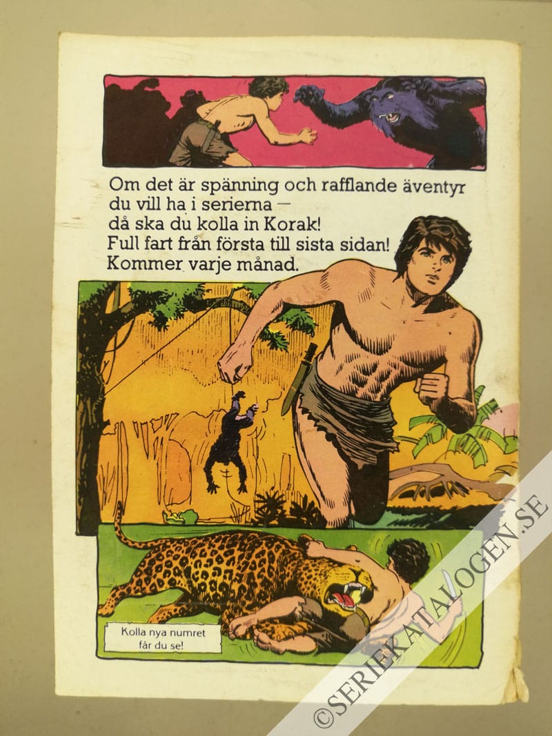 Baksida på "Djävulens barn" (1979)