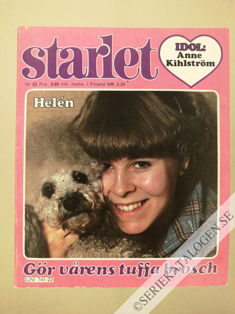 Framsida på Starlet #22 (1979)