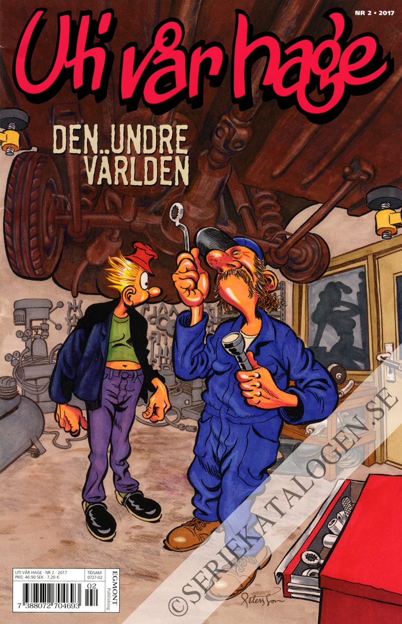 Framsida på Uti vår hage #2 - Den undre världen (2017)