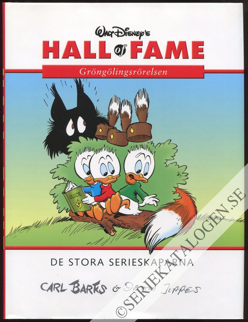 Framsida på Walt Disney's Hall of fame - De stora serieskaparna Gröngölingsrörelsen (2006)