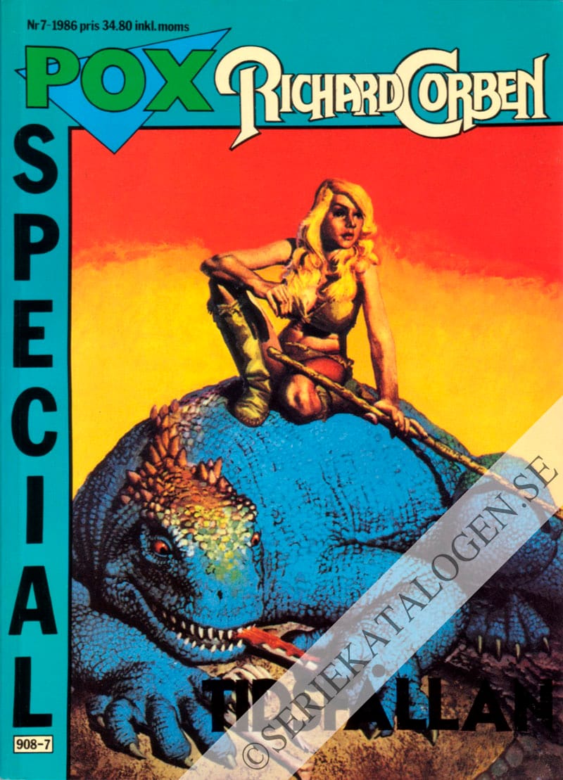 Framsida på Pox special Tidsfällan (1986)