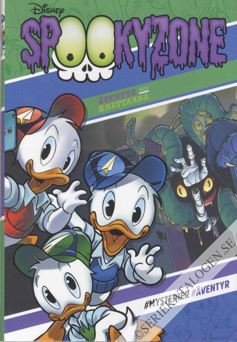 Framsida på Kalle Ankas bästa Spookyzone - Äventyr med knattarna (2020)