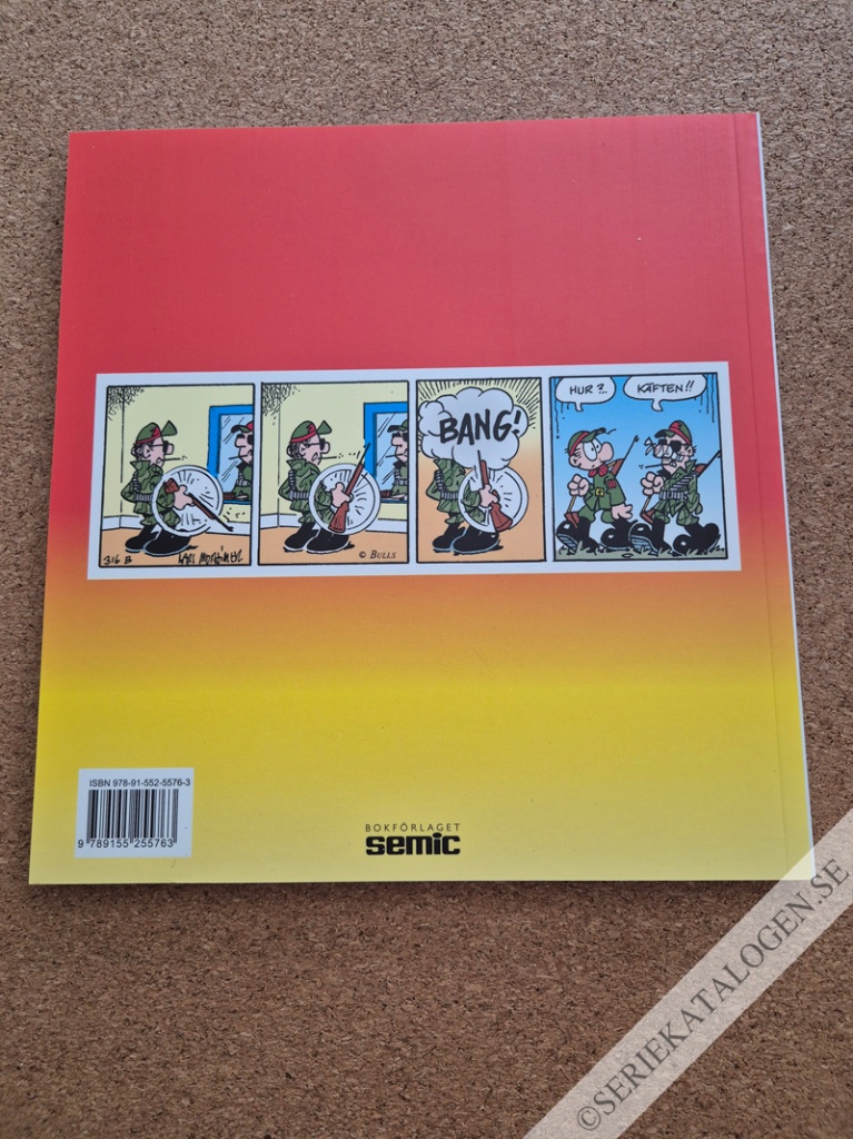 Baksida på Stora boken om viltvård... "Varning för skjutglädje!" (2010)